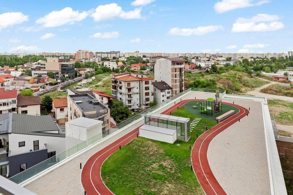 Floreasca Apartament On Business Centre Bükreş Dış mekan fotoğraf