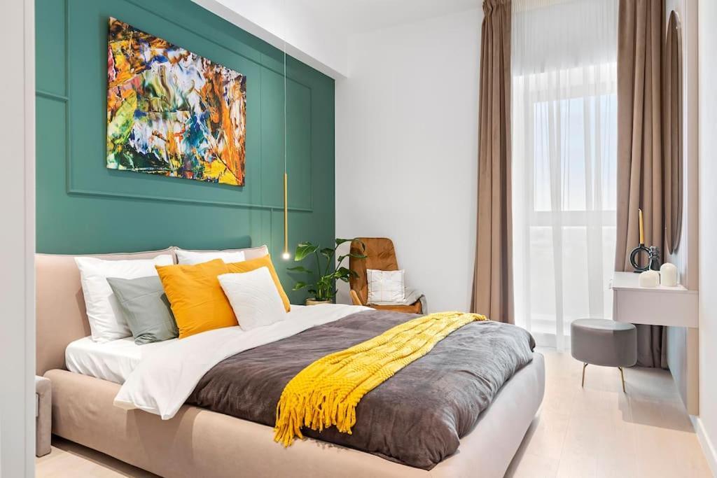 Floreasca Apartament On Business Centre Bükreş Dış mekan fotoğraf